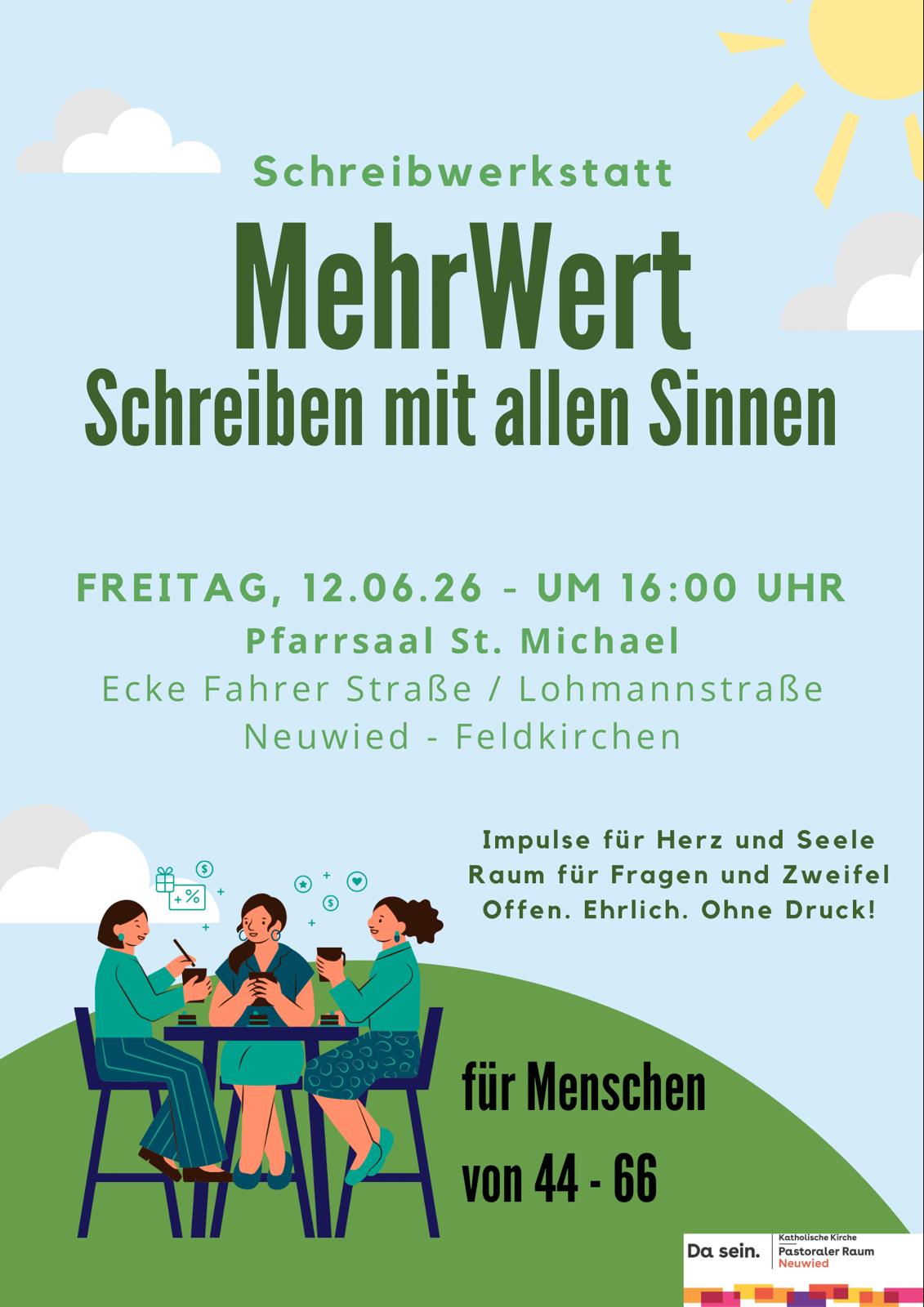 2026_6_12_Plakat MehrWert Schreibwerkstatt_Feldkirchen